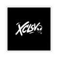 XCLSV MVRSIANO Logo Sticker — Black Decal for Laptops & Gear