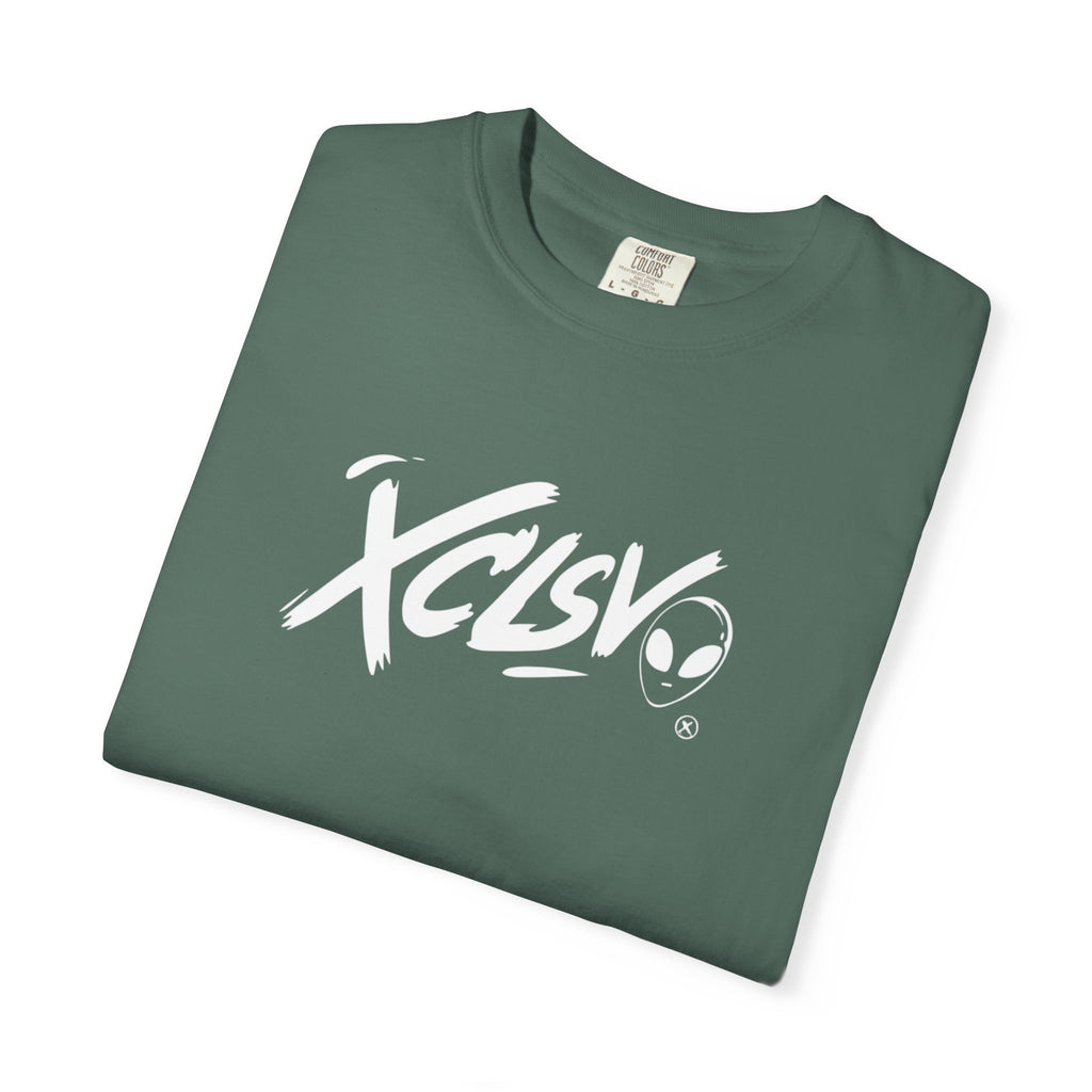 XCLSV Alien Logo T-Shirt — Streetwear Graphic Tee