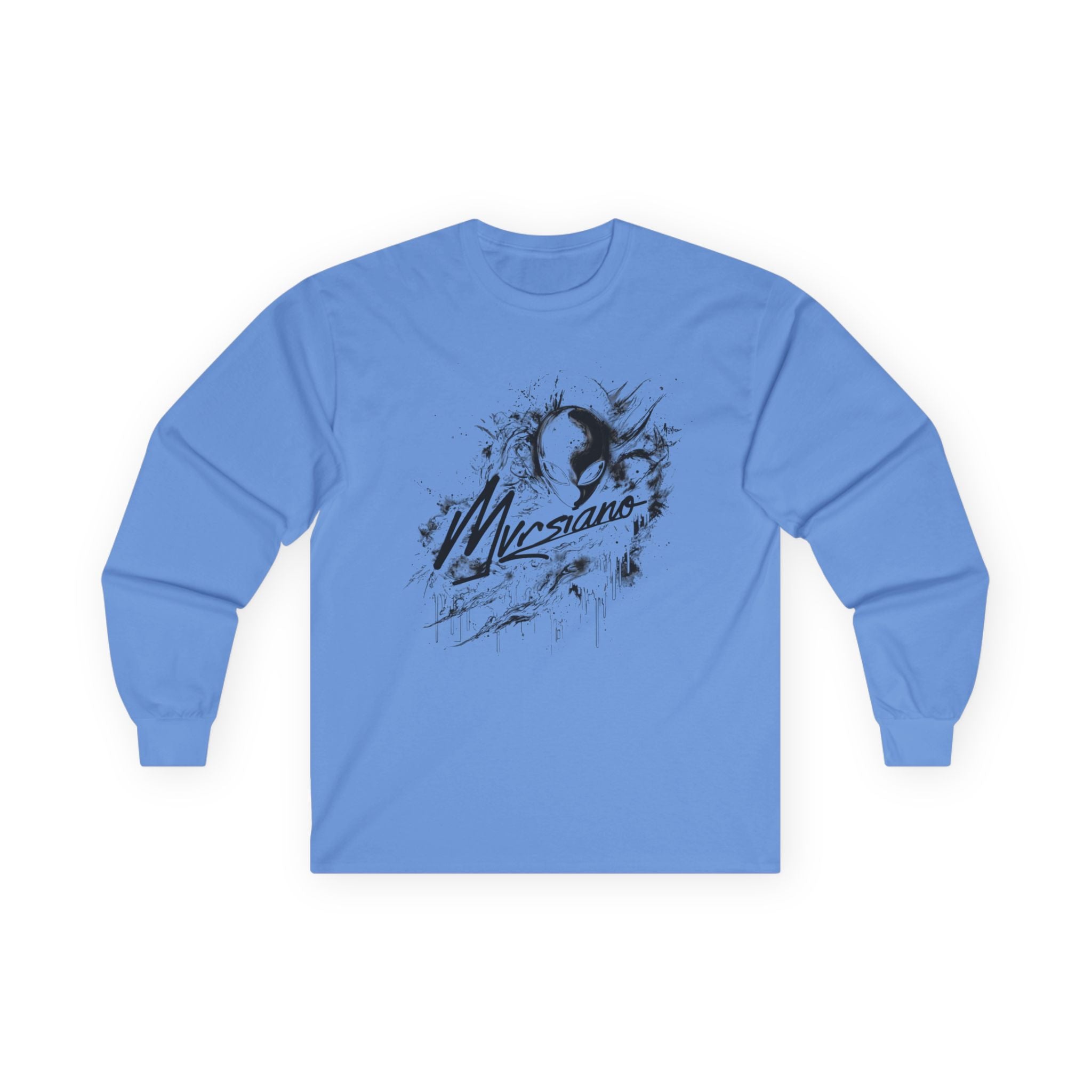 Long Sleeve Tee — 'Mvrsiano' Ink Graphic
