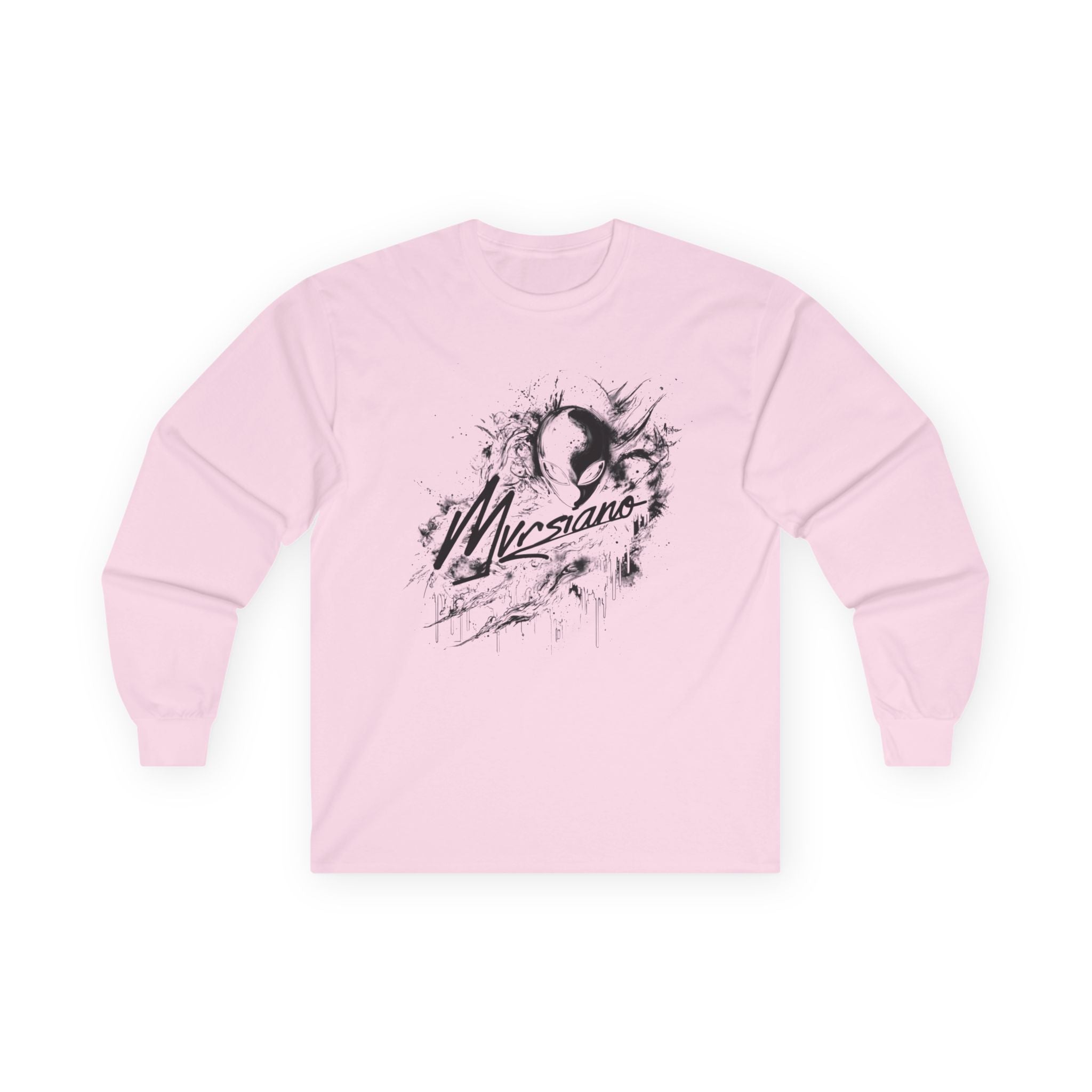 Long Sleeve Tee — 'Mvrsiano' Ink Graphic
