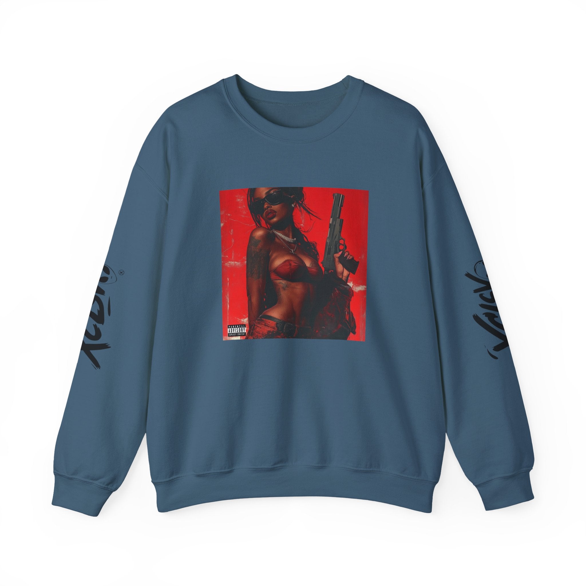 La Glock Crewneck Sweatshirt — XCLSV Graphic