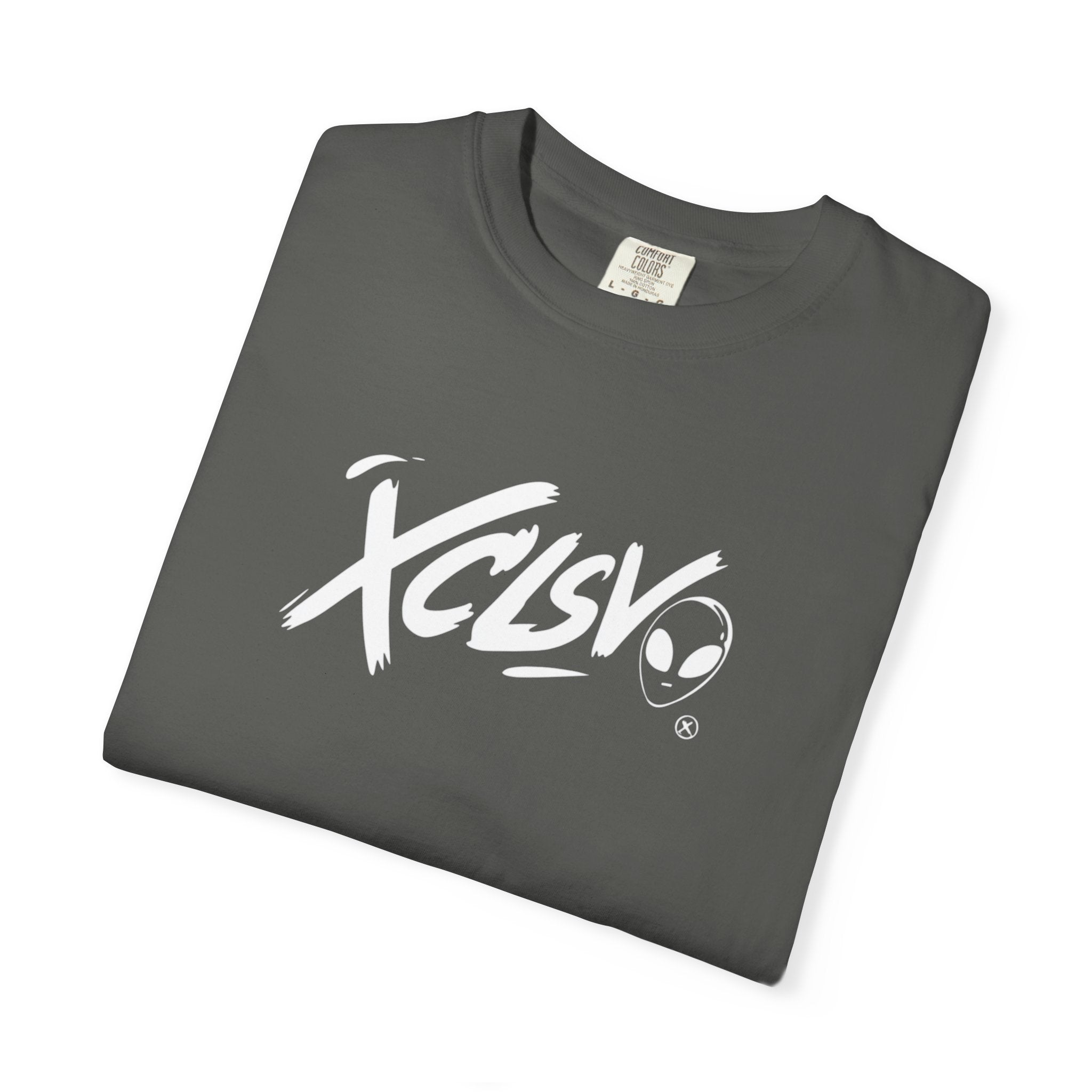 XCLSV Alien Logo T-Shirt — Streetwear Graphic Tee