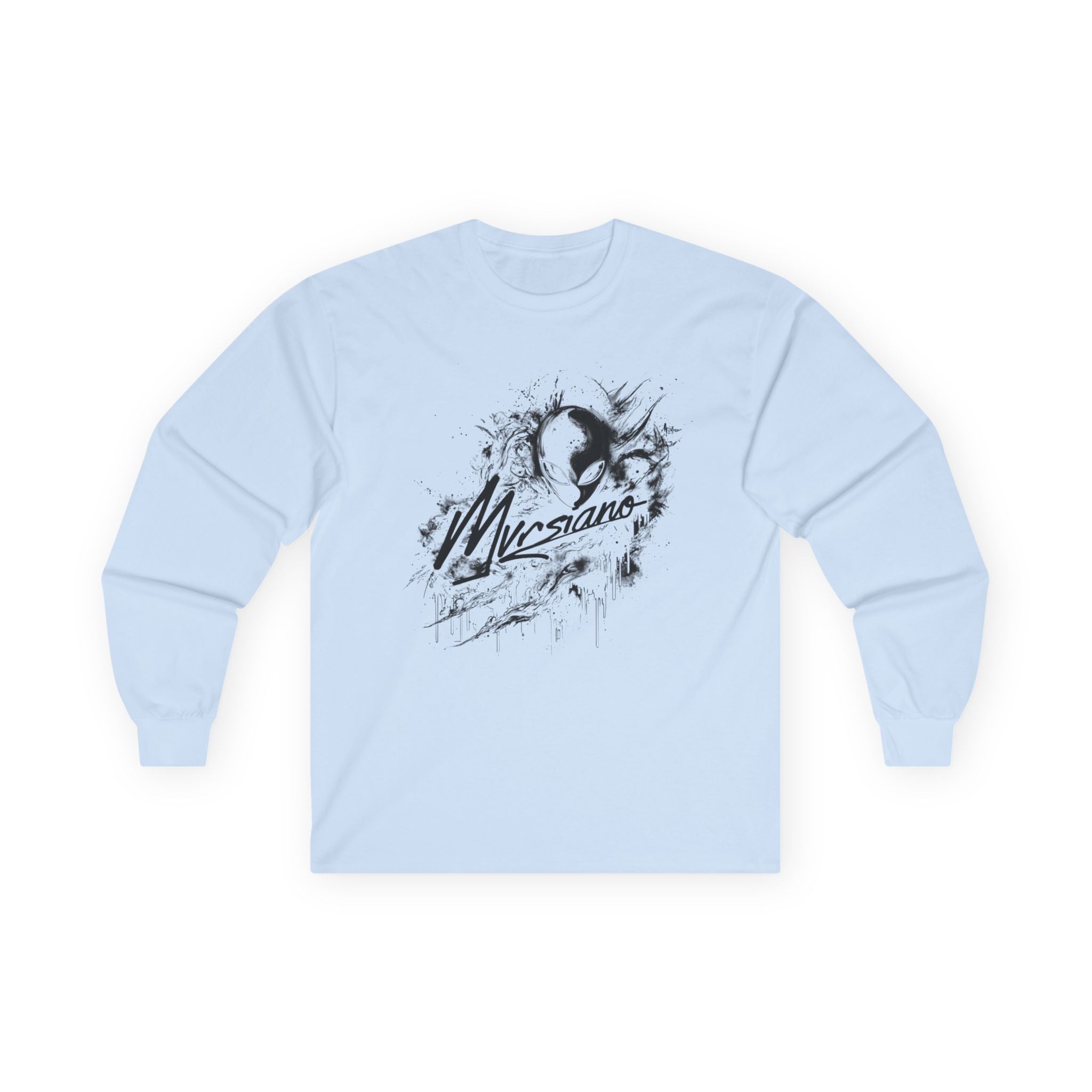 Long Sleeve Tee — 'Mvrsiano' Ink Graphic