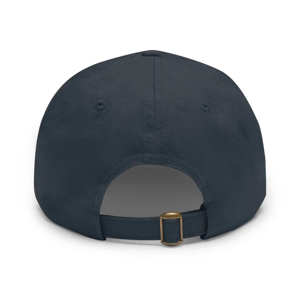 MVRSIANO Western Outlaw Leather Patch Dad Hat