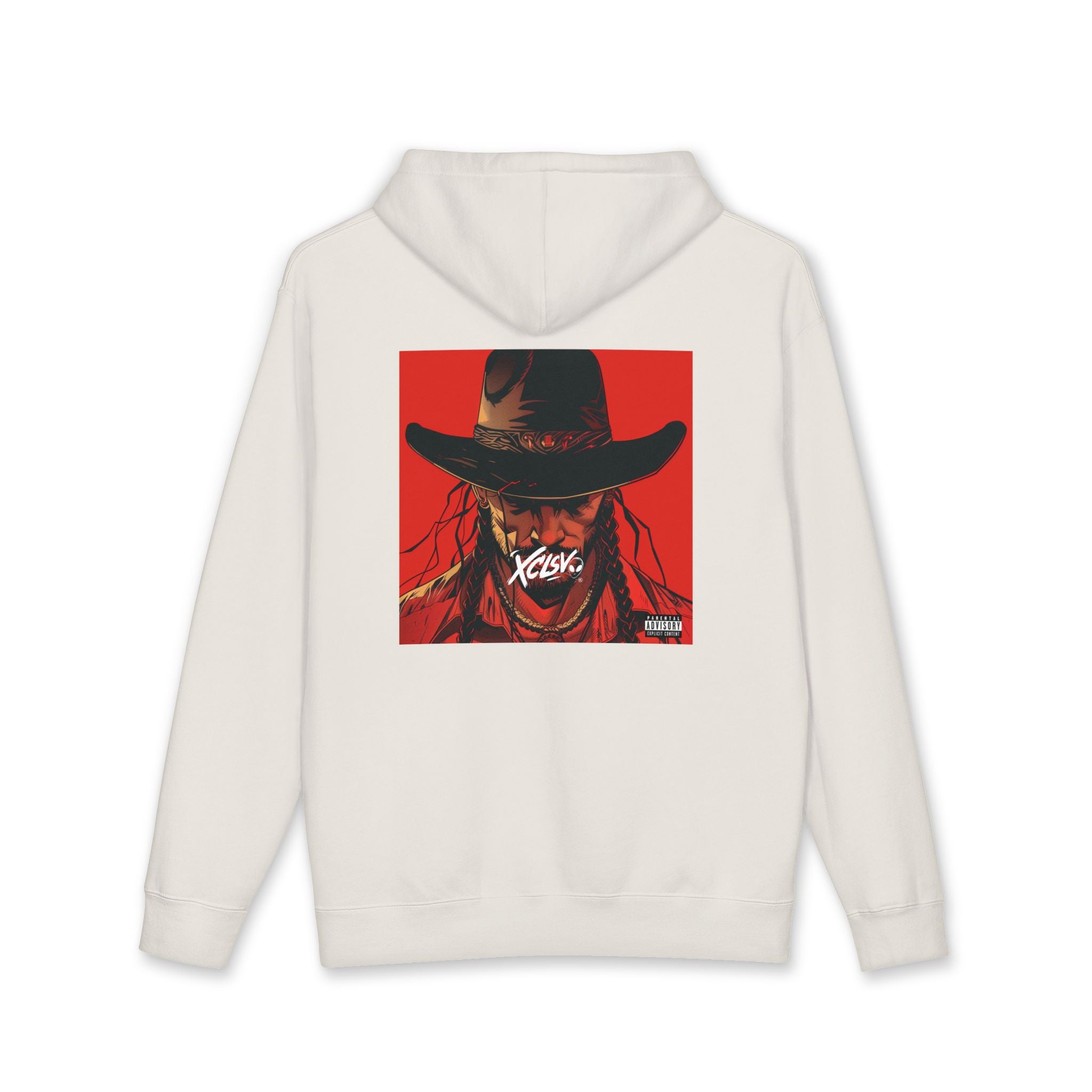 Red Cowboy Hoodie Sweatshirt