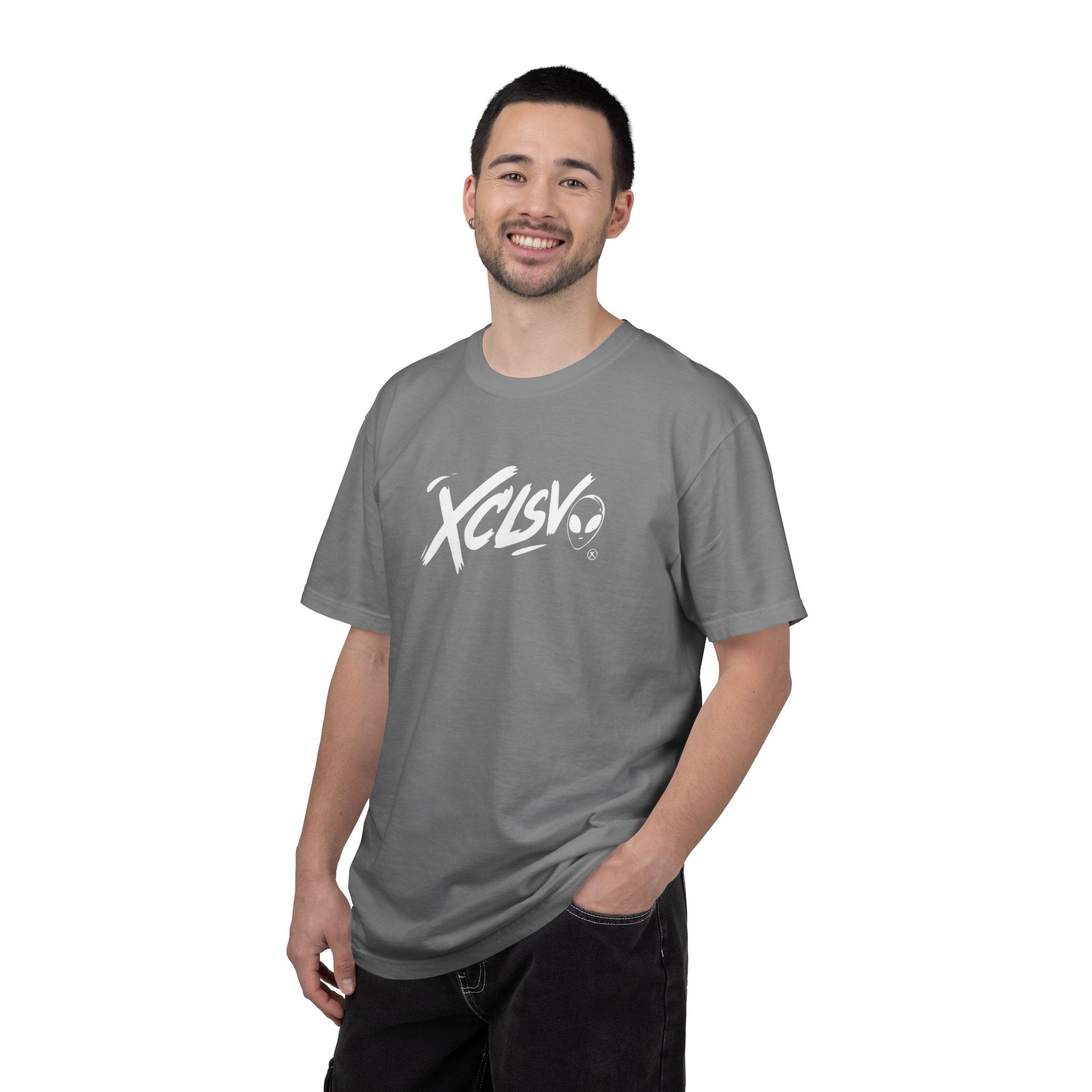 XCLSV Alien Logo T-Shirt — Streetwear Graphic Tee