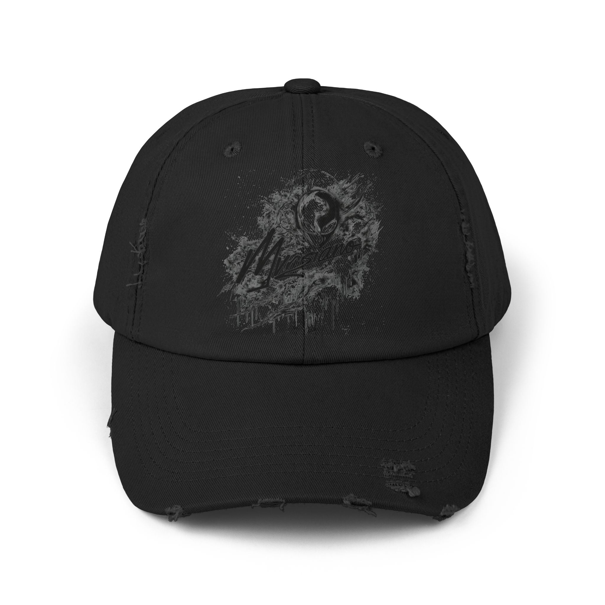 Distressed Mvrsiano Baseball Cap – Grunge Dad Hat