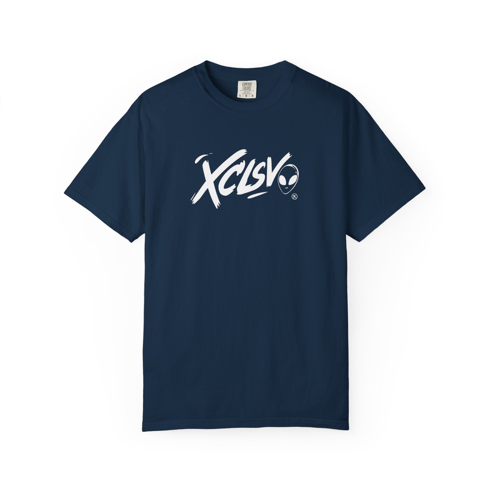 XCLSV Alien Logo T-Shirt — Streetwear Graphic Tee