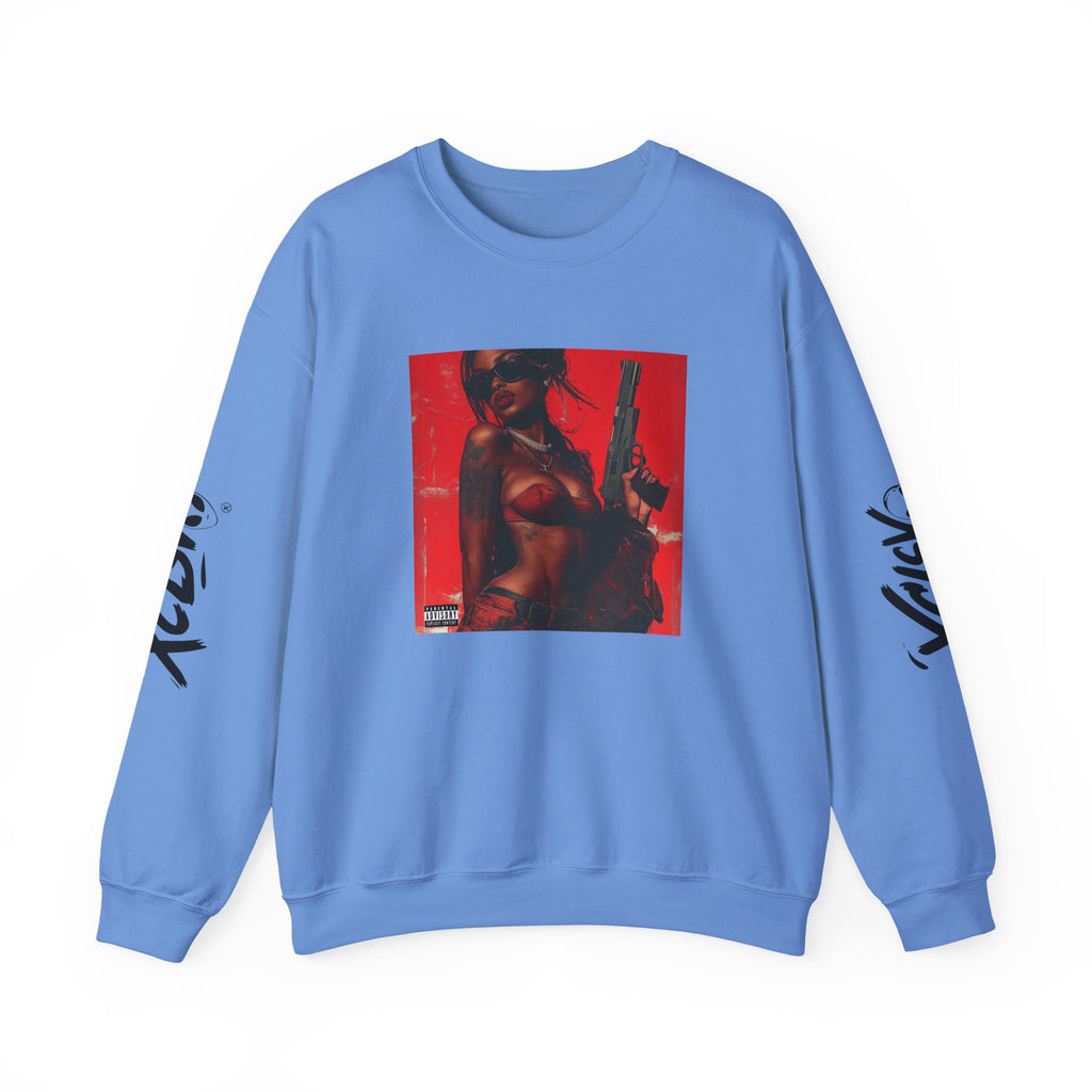 La Glock Crewneck Sweatshirt — XCLSV Graphic