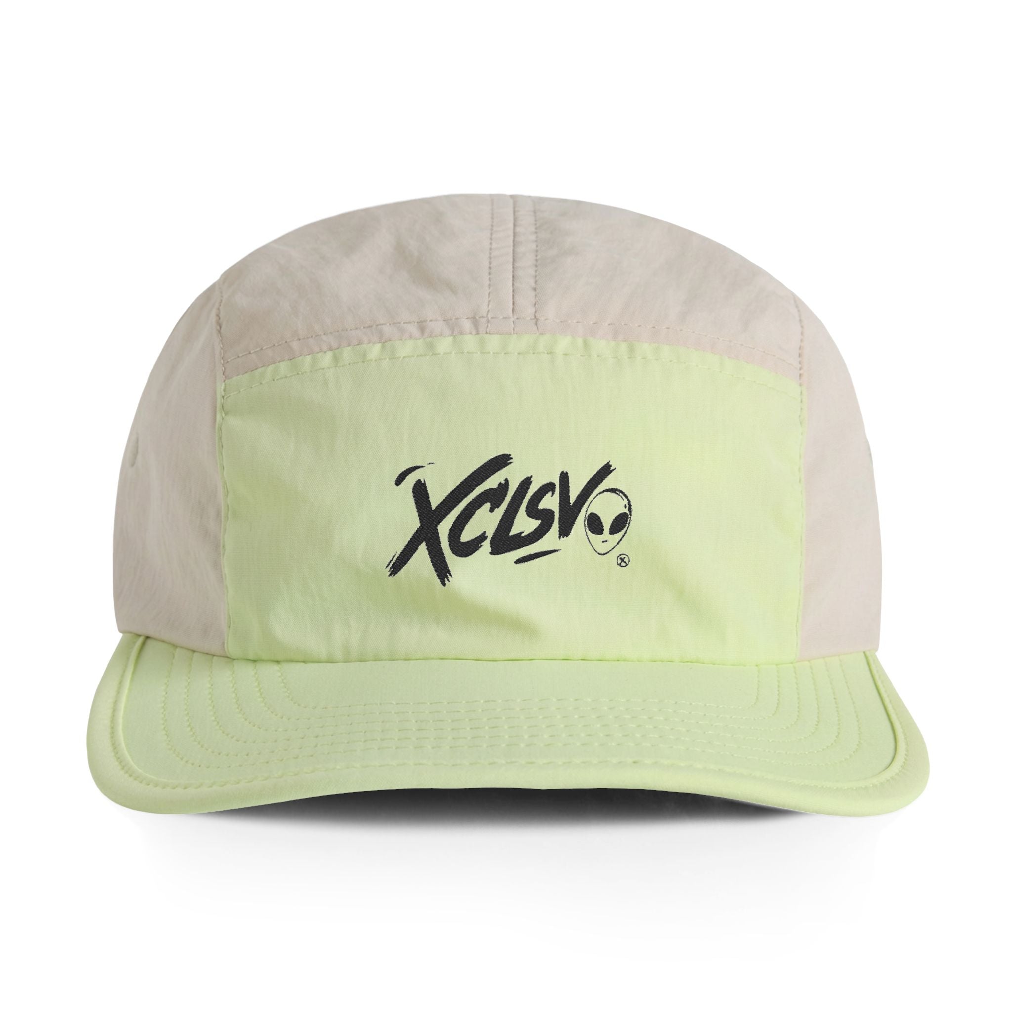 Two-Tone Nylon Cap — XCLSV Alien Logo - Limited Drop