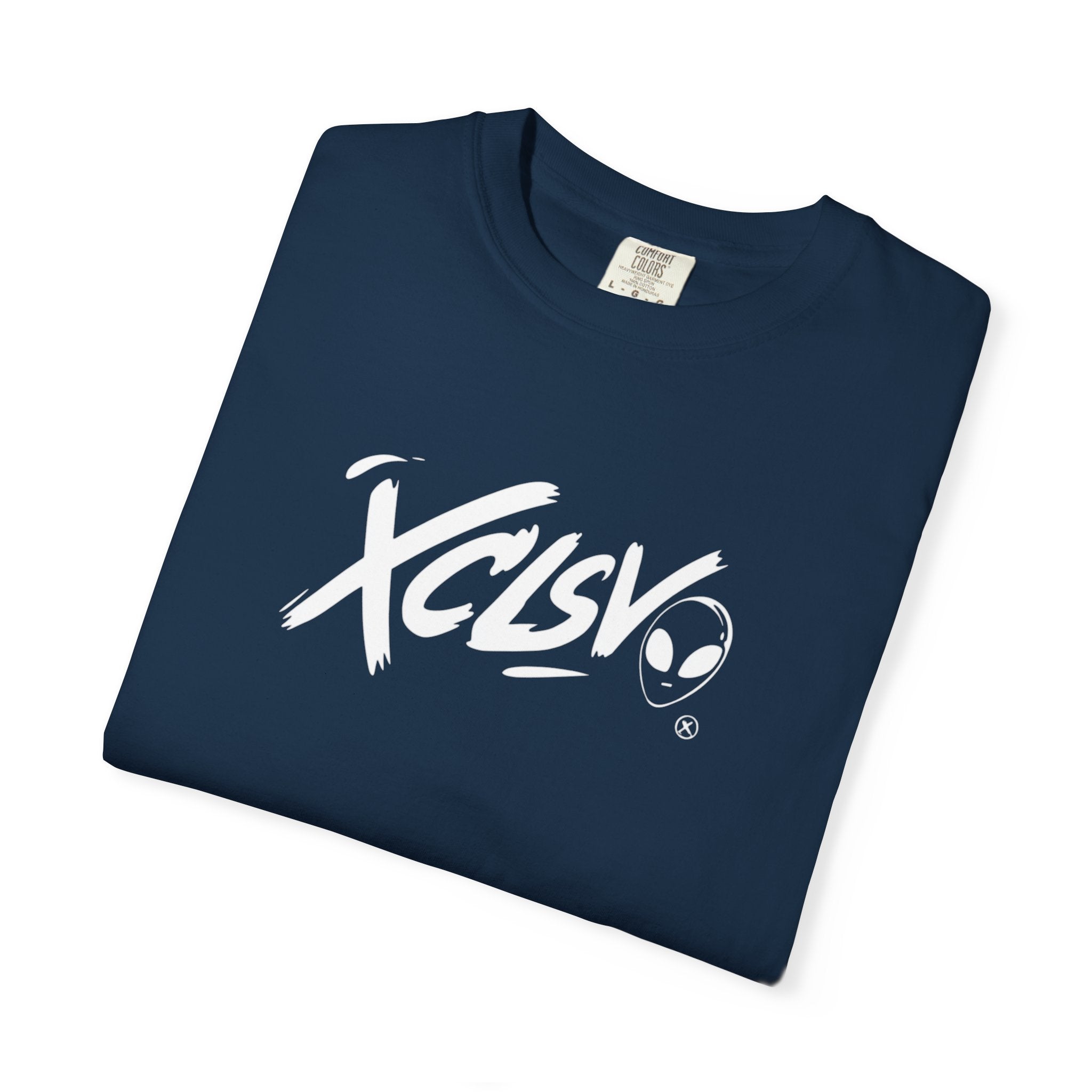 XCLSV Alien Logo T-Shirt — Streetwear Graphic Tee