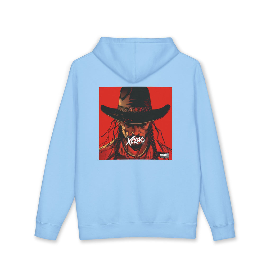 Red Cowboy Hoodie Sweatshirt