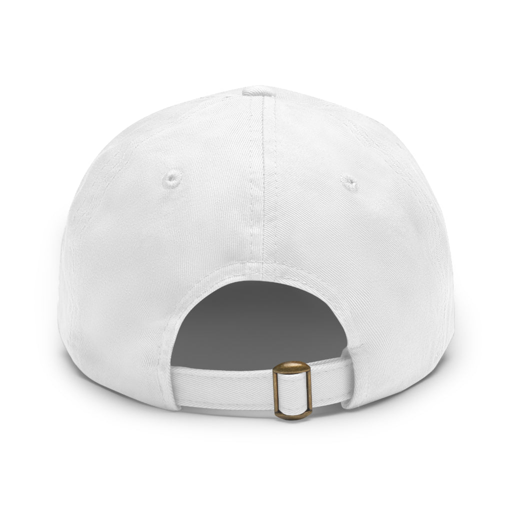 MVRSIANO Western Outlaw Leather Patch Dad Hat