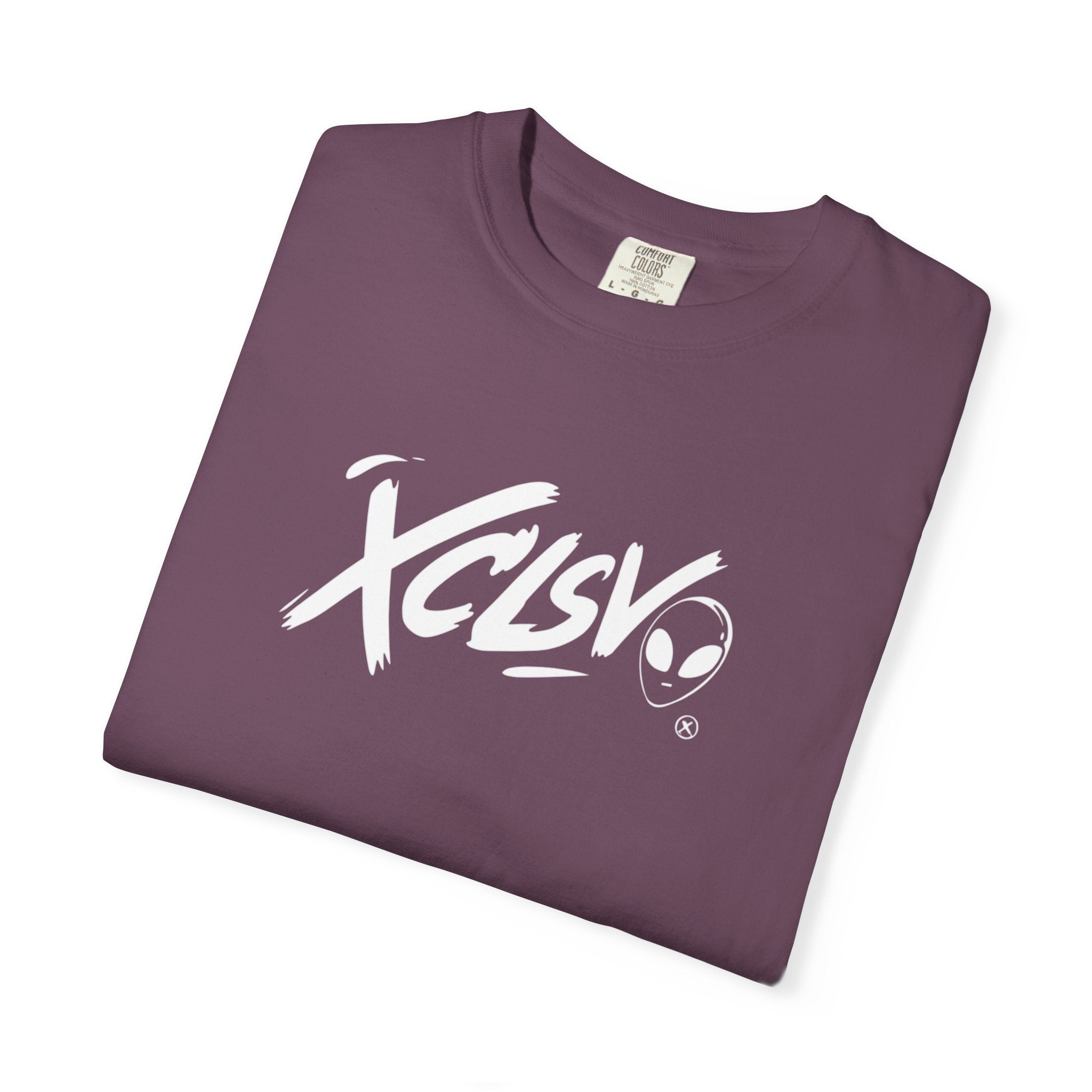 XCLSV Alien Logo T-Shirt — Streetwear Graphic Tee