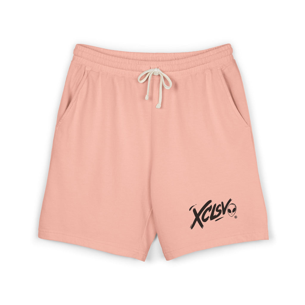 XCISV Logo Sweat Shorts — Garment-Dyed Lightweight Fleece