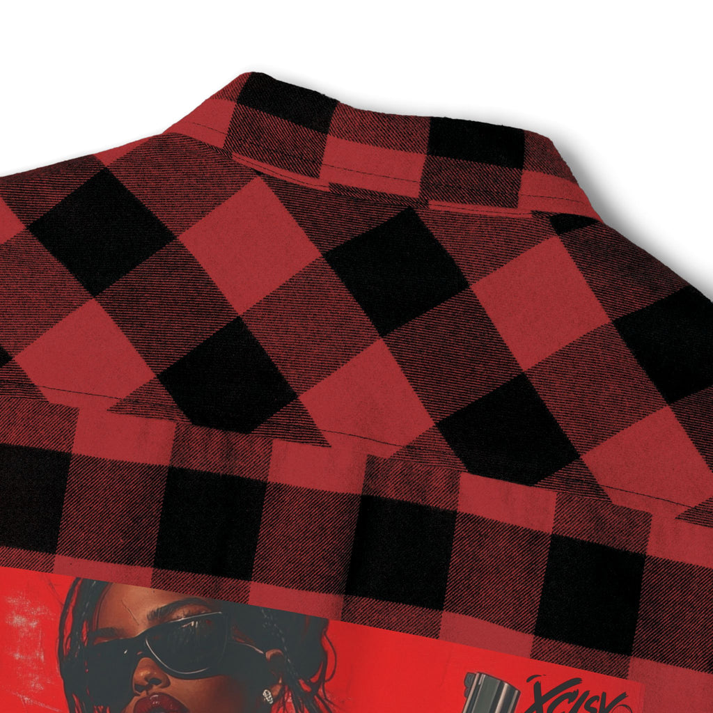 XCLSV La Glock Plaid Flannel Shirt
