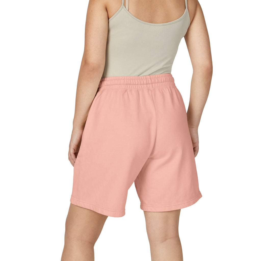 XCISV Logo Sweat Shorts — Garment-Dyed Lightweight Fleece