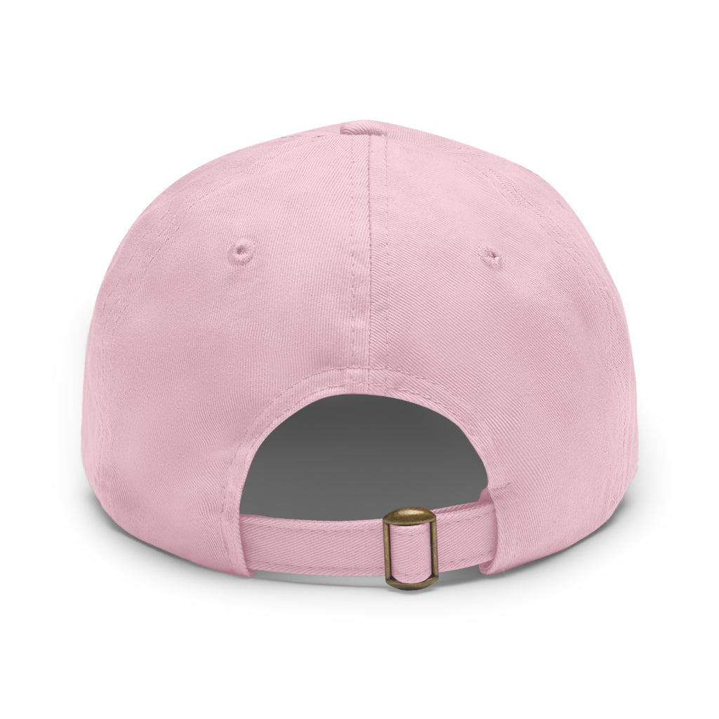 MVRSIANO Western Outlaw Leather Patch Dad Hat
